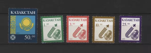 15663 Kasachstan 1993 MNH National Symbols 5v