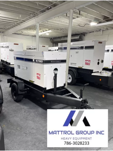 Multiquip Whisperwatt 25 Kwa Diesel Generator