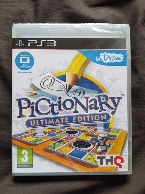 PS3 Udraw Pictionary: Ultimate Edition -Pelkkä peli