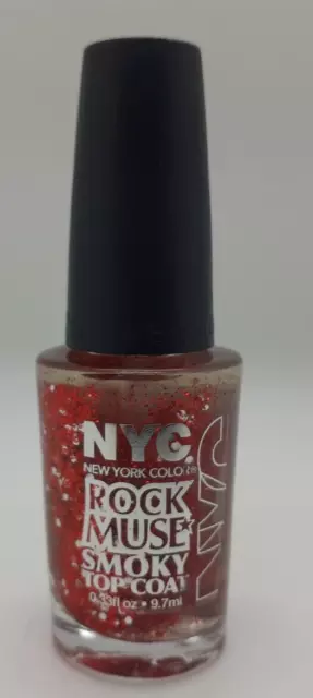 New York Colour NYC Rock Muse Smoky Top Coat 005 Red Hot