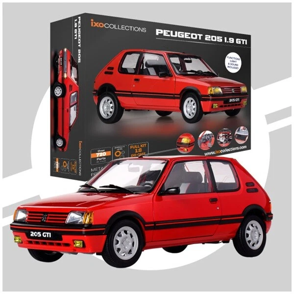 Ixo 1/43 Peugeot 505 GTI 1984 – Grise – Collection Miniature