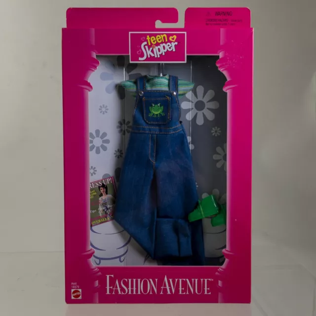 Mattel - Barbie - Fashion Avenue - TEEN SKIPPER FROG OVERALLS *NM*