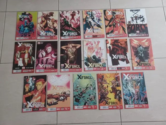 Uncanny X-Force (2013 2nd Series) #1-17 full run complete