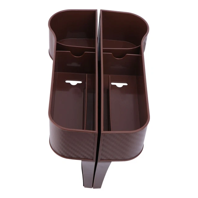 2 Pcs Poche Latérale De Console Voiture Boîte Rangement Caisse Fissure