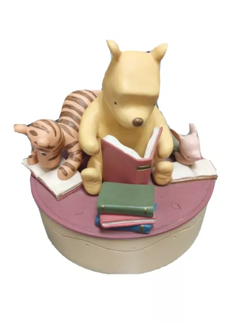 Michel & Co Disney Classic Pooh Winnie The Pooh Tigger Piglet Wind Up Music Box