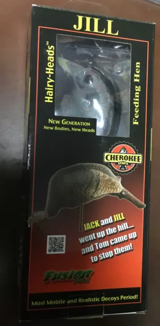 Cherokee Sports JILL Hairy Heads Feeding Hen Turkey Decoy