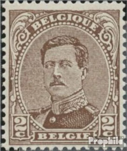 Belgique 114II neuf 1915 albert