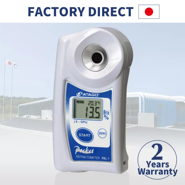 ATAGO official site ATAGO "Pocket" Refractometer PAL-1 Made in Japan NEW