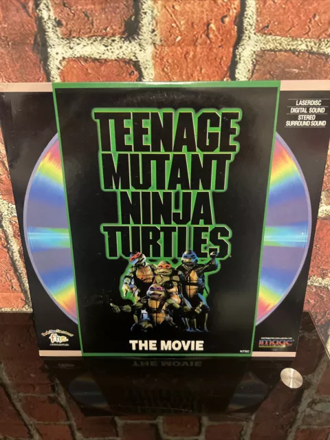 Teenage Mutant Ninja Turtles - The Movie (Laserdisc, 1990) (Disc Is Clean)