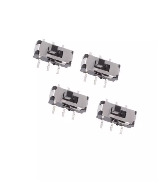 20pcs NEW  MSS22D18 MINI SMD Slide Switch 2P2T 6-Pin