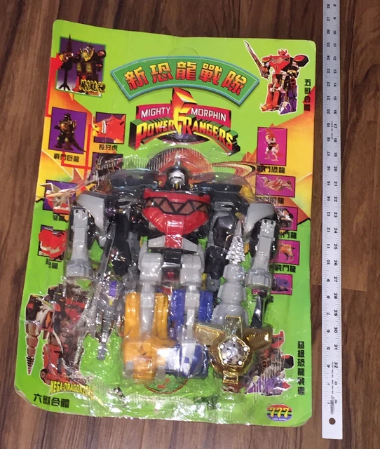 Figurine Mighty Morphin Power Rangers Bootleg Rare – Édition 1996, Occasion, Pièce Collector Non Officielle