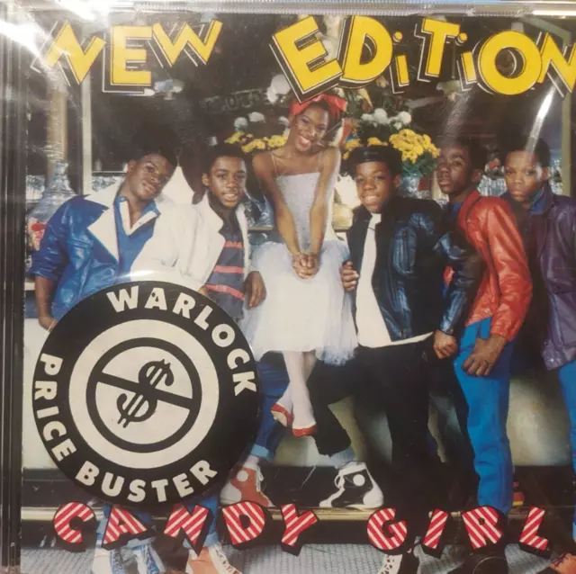 New Edition : Candy Girl - Audio CD ( Sealed With A Hole In Back Artwork)