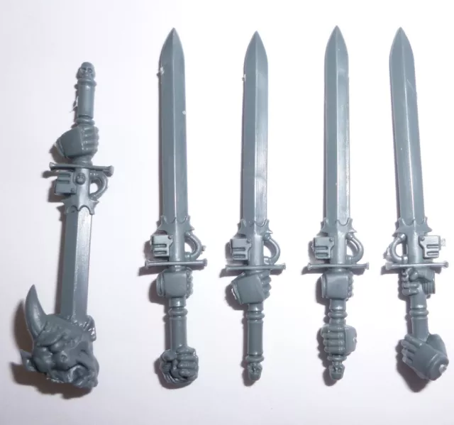 Grey Knights Strike Squad Nemesis Force Sword x 5 [40K Bits]