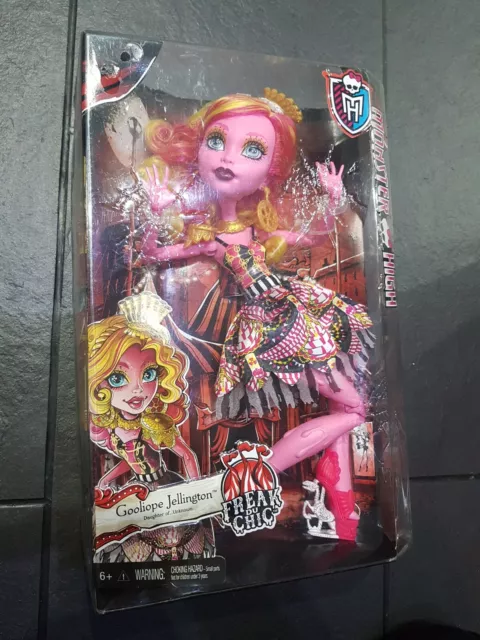 Monster High Freak Du Chic Gooliope New In Box