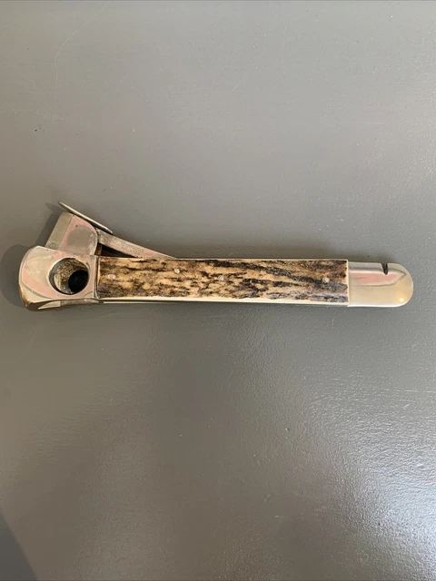 Coupe‑cigare Vintage En Bois De Cerf - Solingen Donatus - Allemagne - Années 1900‑1970