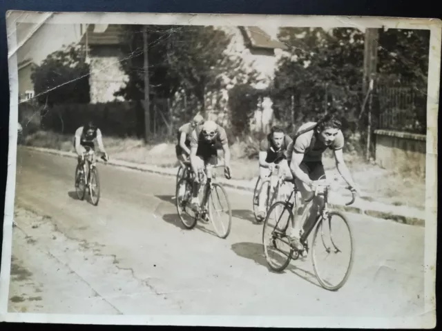 Photo Ancienne Originale Course Cycliste Vélo Tour de FRANCE