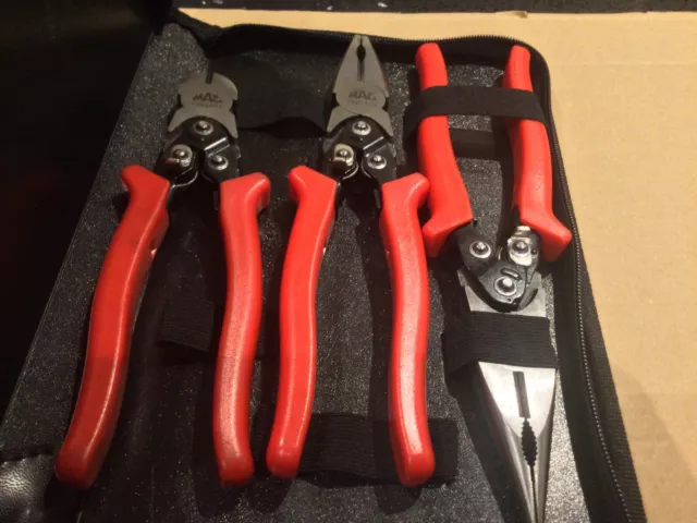 KD Tools 3835 - 7 Piece Multiple Tip Geared Plier System Set w