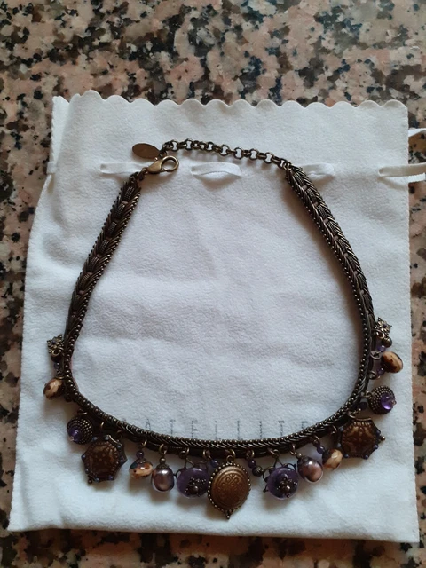 Bijoux Ethniques Touareg Collier en Argent tour de cou Torque Ebène