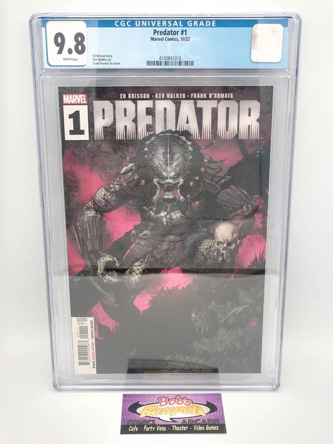 PREDATOR #1 (Marvel 2022) FRANCIS YU - CGC 9.8