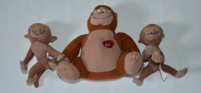 Mc Donalds Plüschtier Happy Meal Disney Tarzan (2000) 3 Stück