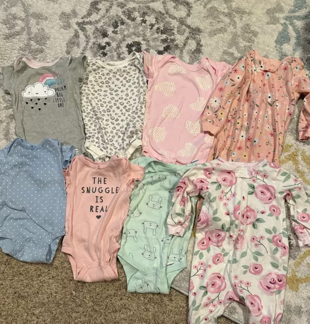 Cute Baby Girl Clothes Size 3-6 Months