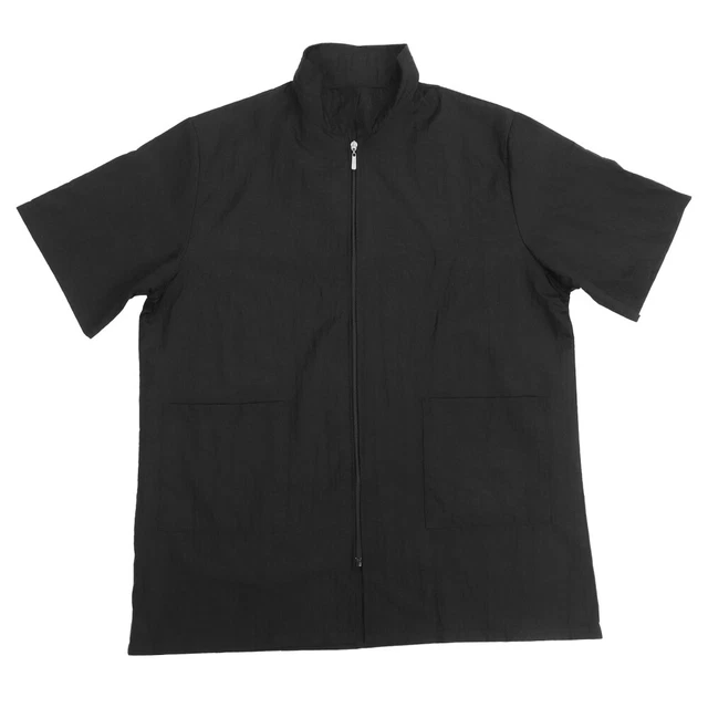 Grembiule da parrucchiere mantello taglio di capelli pantaloni da lavoro cerniera