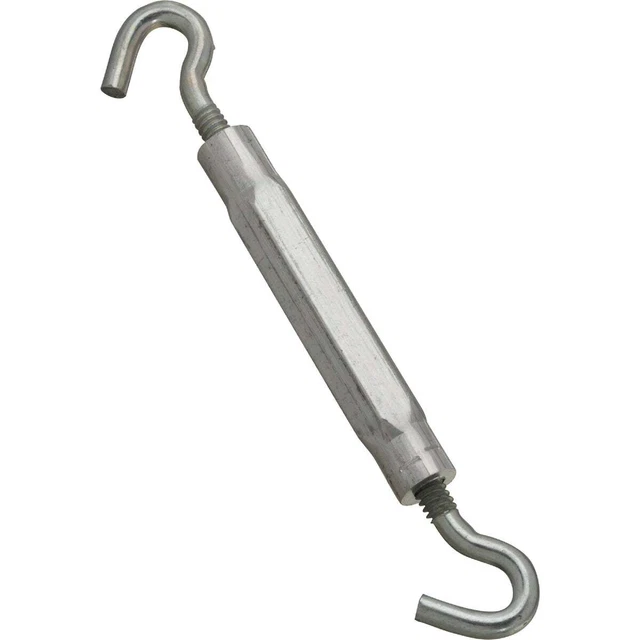 National 3/16 In. x 5-1/2 In. Zinc Hook Turnbuckle N221986 National N221986