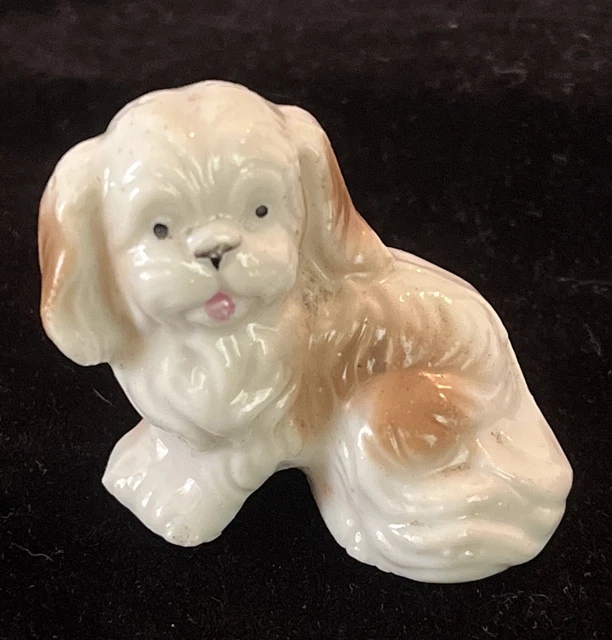 Bone China King Charles Spaniel Figure Japan Sku134723P