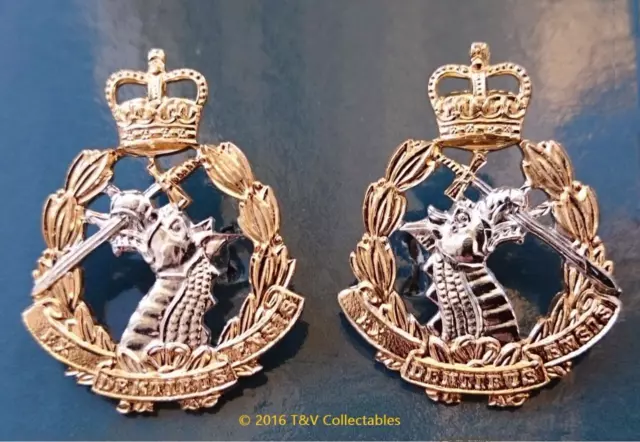 Royal Army Dental Corps Collar Badges