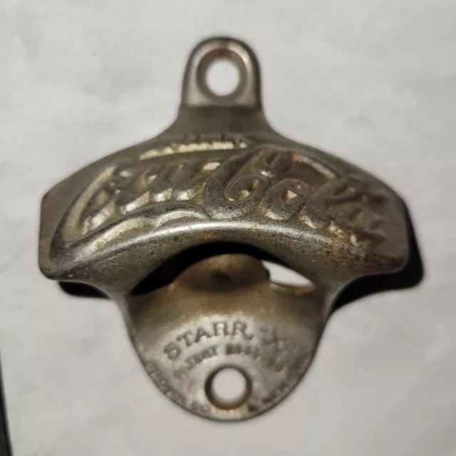 Rare Original "Starr X" Vintage Coca-Cola Bottle Opener Circa 1943-75