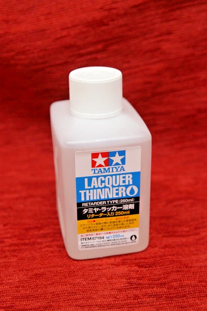 Tamiya Laquer Thinner ( Retarder Type ) 250ml TAM87194 Tamiya Laquer Thinner ( Retarder Type ) 250ml TAM87194