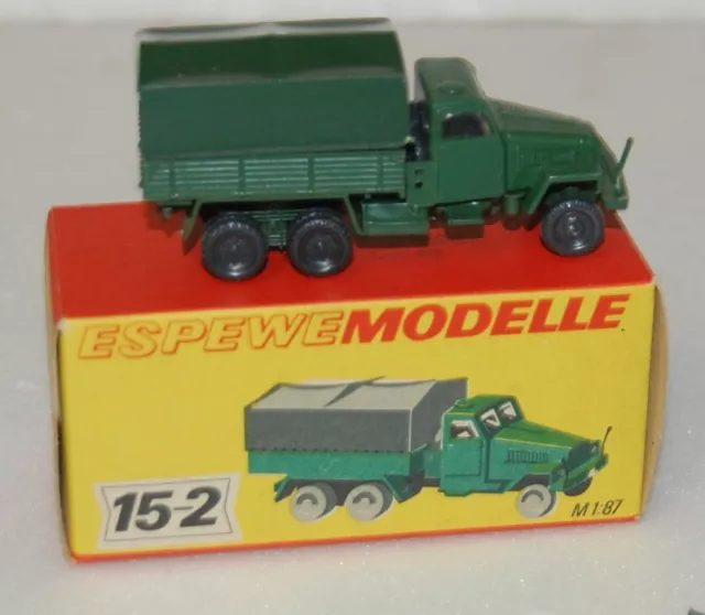 ESPEWE Modelle 15-2 Mannschaftswagen G5 NVA DDR Modell Armee LKW