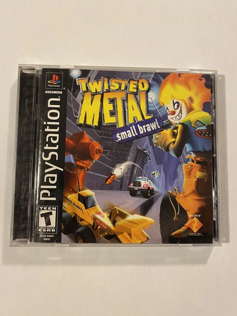 Twisted Metal: Small Brawl (Sony PlayStation 1, 2001) Case & Manual No Game
