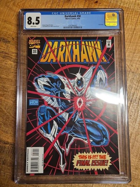 Darkhawk #49 (4/95) Final Issue - Marvel Comics - CGC 8.5