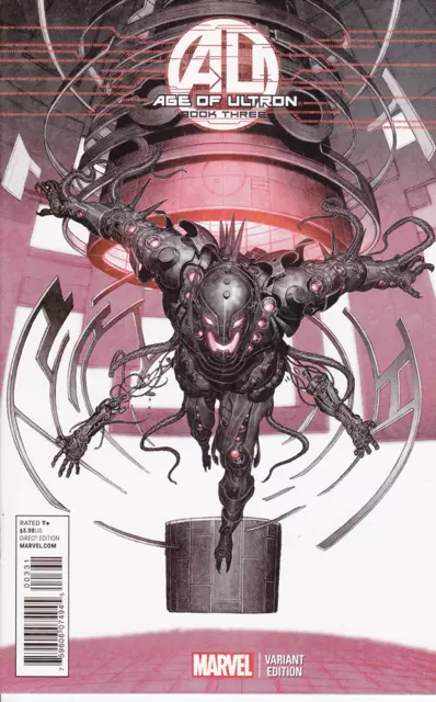 Age of Ultron #3 1:25 Rock He-Kim Variant 1st Print NM/NM+ Marvel 2013