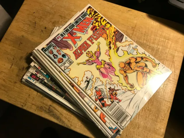 X-men related short sets lot of (14) comics VF range