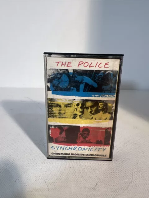 THE POLICE "Synchronicity" CASSETTE TAPE Audiophile EX ©1983 Sting EVERY BREATH