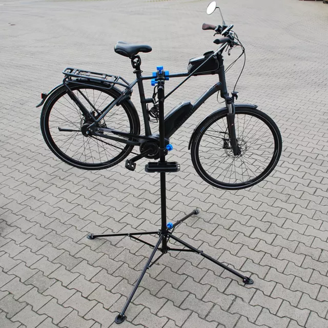 E-Bike Montageständer Reparaturständer Fahrrad Ständer höhenverstellbar 60 kg 2