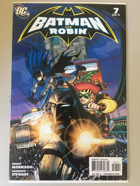 Batman and Robin (2009) #7B 7 NM Near Mint DC Comics Variant