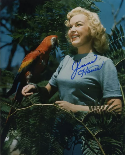 June Haver - Signed Vintage Celebrity Autograph Photo 10x8 photo UACC COA