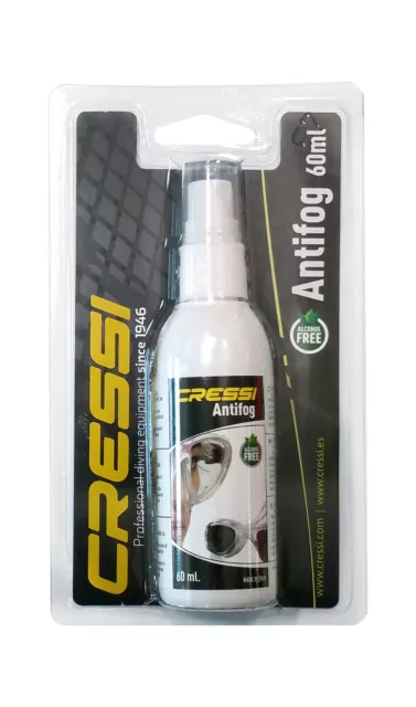 CRESSI Spray anti-buée pour GAFASs et lunettes Cressi ANTIFOG SPRAY 60ML