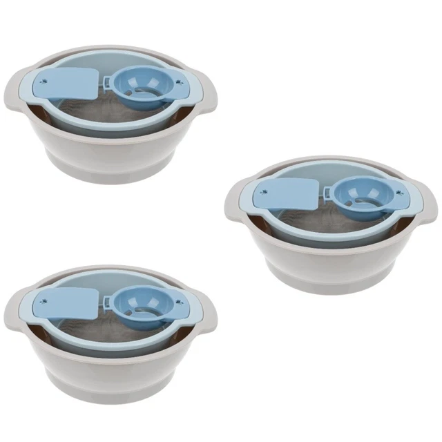 3 sätze von Feine Mesh Bildschirm Collector Garten Boden Sifter