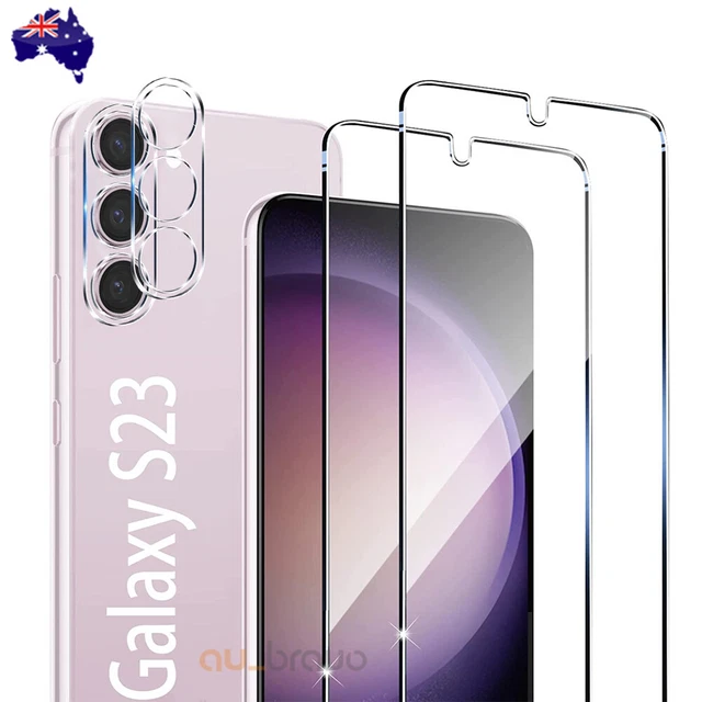 Samsung S23 S22 S21 Ultra FE Plus S20 Full Cover Tempered Glass Screen Protector
