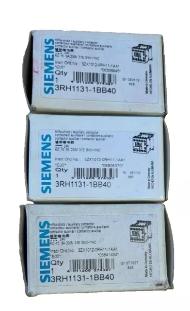 Siemens  3RH1131-1BB40  + 3RT1016-1BB42 + 3RH1911-1FA20