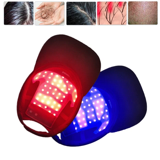 650nm Red 48 LED Light Therapy Hat Hair Regrowth Anti-Hair Loss Hair growth Cap