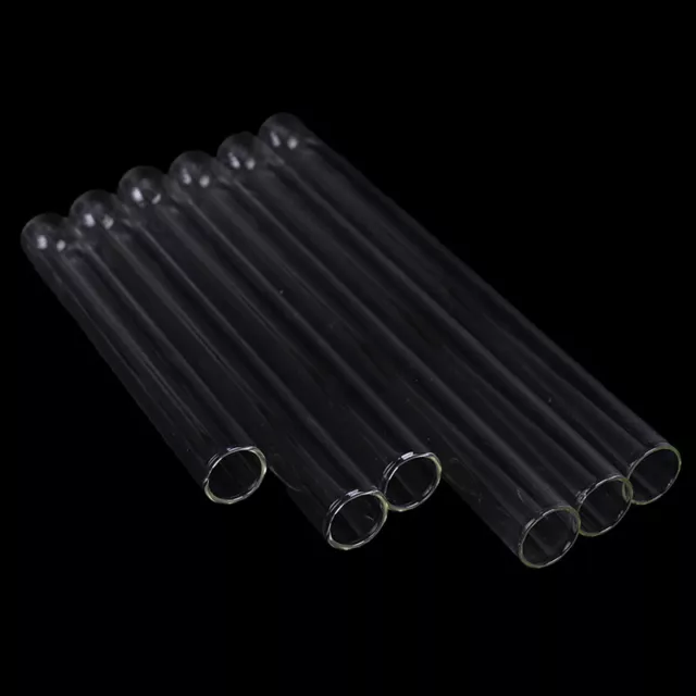 Transparent Pyrex Glass Blowing Tubes  Long Thick Wall Test Tu-wf