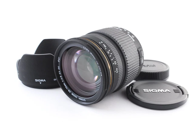 Sigma Ex Dg 28-70mm F/2.8 D Objectif Avec / Capuche pour Nikon Fait au Japon Mis