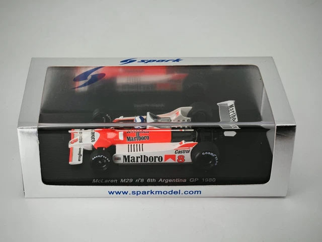 SPARK 1/43 S1752 Marlboro BRM P160B #14 Brazilian GP 1973 Clay