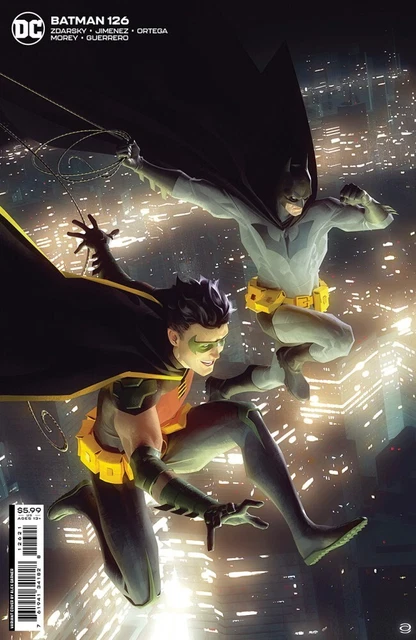 Batman Vol. 3 #126  Alex Garner Card Stock Variant Cover (Aug. 2022)
