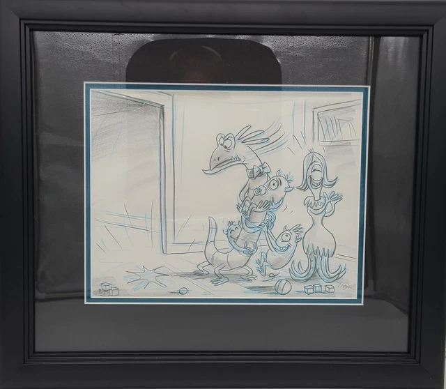 Disney: Monsters Inc:Randall,Celia- Original Beat Board Signed by Jorgen Klubien 2